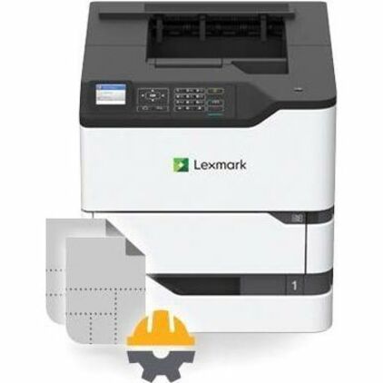 Lexmark MS820 MS825dn Desktop Wired Laser Printer - Monochrome