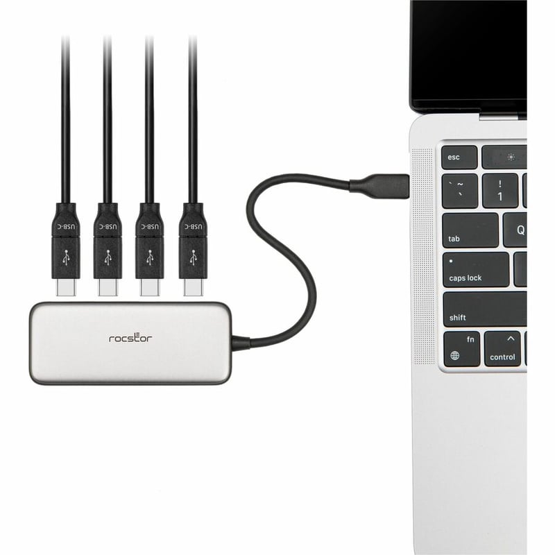 USB-C HUB USB-C HUB USB-C TO QUAD USB-C 3.1 - Thumbnail 2