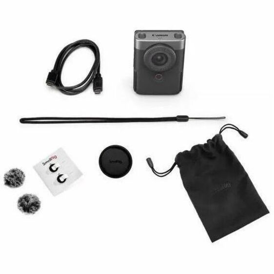 CANON POWERSHOT V10 CAMERA (SILVER) - Thumbnail 5