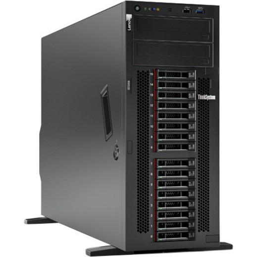 Lenovo ThinkSystem ST550 7X10A028NA 4U Tower Server - 1 Xeon Silver 4110 2.10 GHz - 16 GB RAM - 12Gb/s SAS, Serial ATA Controller