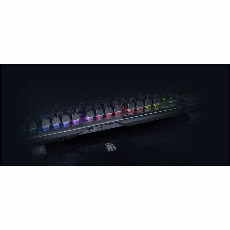 ASUS ROG CLAYMORE II WIRELESS MODULAR GAMING MECHANICAL KEYBOARD (ROG RX BLUE SW - Thumbnail 4