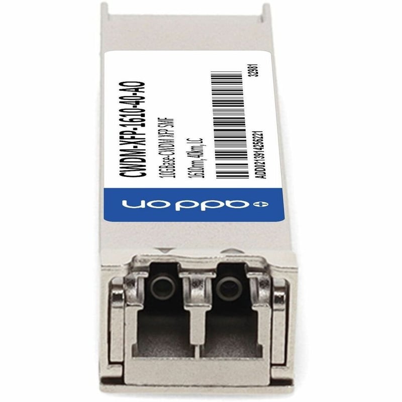 AddOn Cisco&reg; CWDM-XFP-1610-40 Compatible TAA 10GBase-CWDM XFP Transceiver (SMF, 1610nm, 40km, LC, DOM)