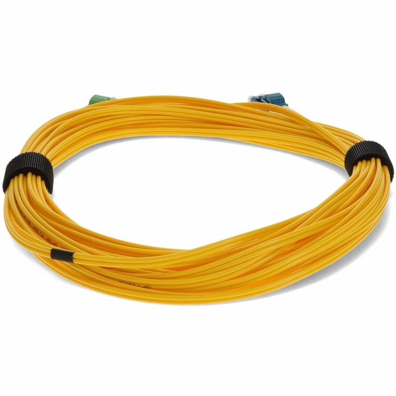 AddOn 1m ALC (Male) to LC (Male) Yellow OS2 Duplex Fiber OFNR (Riser-Rated) Patch Cable - Thumbnail 4