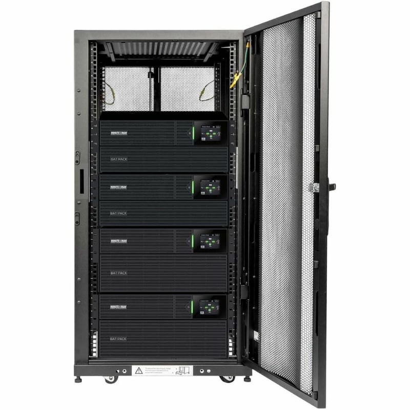 FULL-HEIGHT 42U CABINET WITH 5KVA UPS
