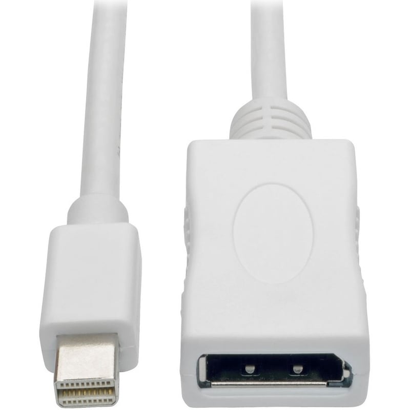 Eaton Tripp Lite Series Keyspan Mini DisplayPort to DisplayPort Adapter Cable (M/F), 4K 60 Hz, DP 1.2, HDCP 2.2, 10 ft. (3.1 m) - Thumbnail 1