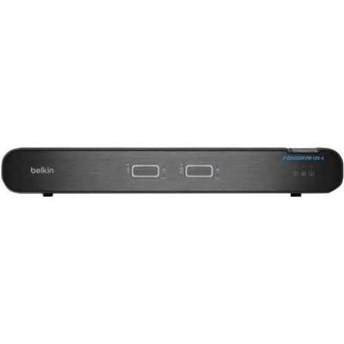 Belkin Universal 2nd Gen Secure KVM Switch, 2-Port Dual Head w/CAC - Thumbnail 1