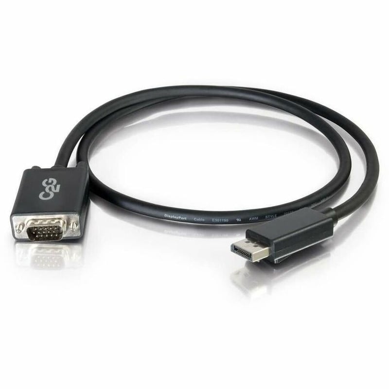 C2G 15ft DisplayPort to VGA Adapter Cable - M/M - Thumbnail 4