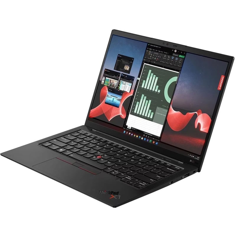 Lenovo ThinkPad X1 Carbon Gen 11 21HM000PUS 14" Ultrabook - WUXGA - 1920 x 1200 - Intel Core i5 13th Gen i5-1345U Deca-core (10 Core) - Intel Evo Platform - 16 GB Total RAM - 16 GB On-board Memory - 256 GB SSD - Deep Black - Thumbnail 2