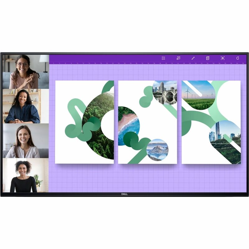 Dell P5524Q 55" Class 4K UHD LED Monitor - 16:9