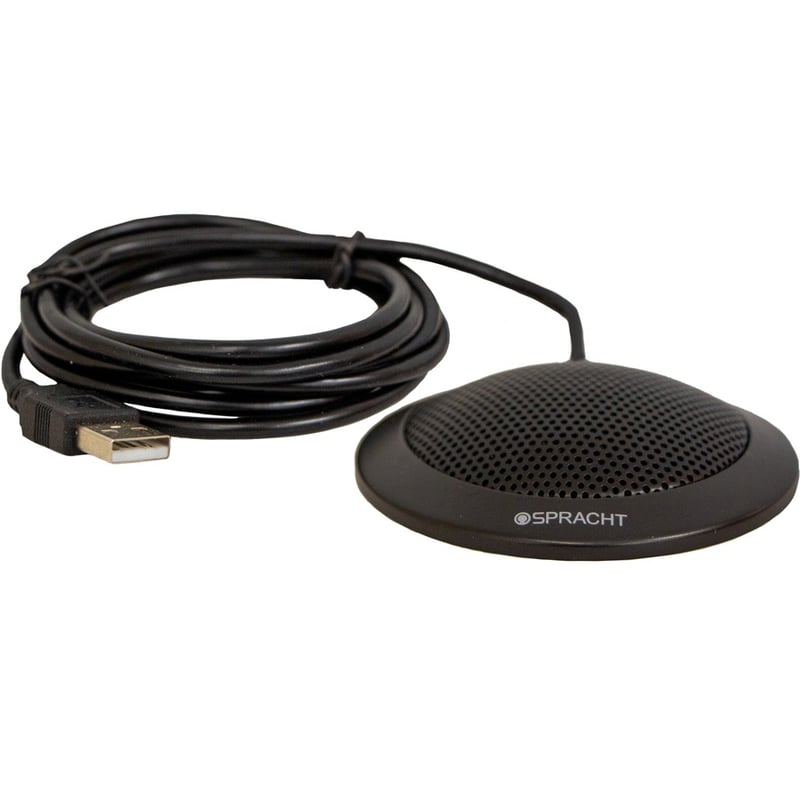 Spracht Wired Microphone - Black - Thumbnail 5
