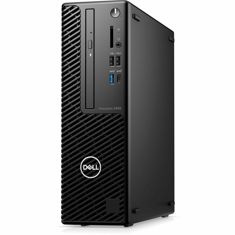 Dell Precision 3000 3460 Workstation - Core i7 14th Gen i7-14700 - vPro Technology - 16 GB - 512 GB SSD - Small Form Factor - Black - Thumbnail 1