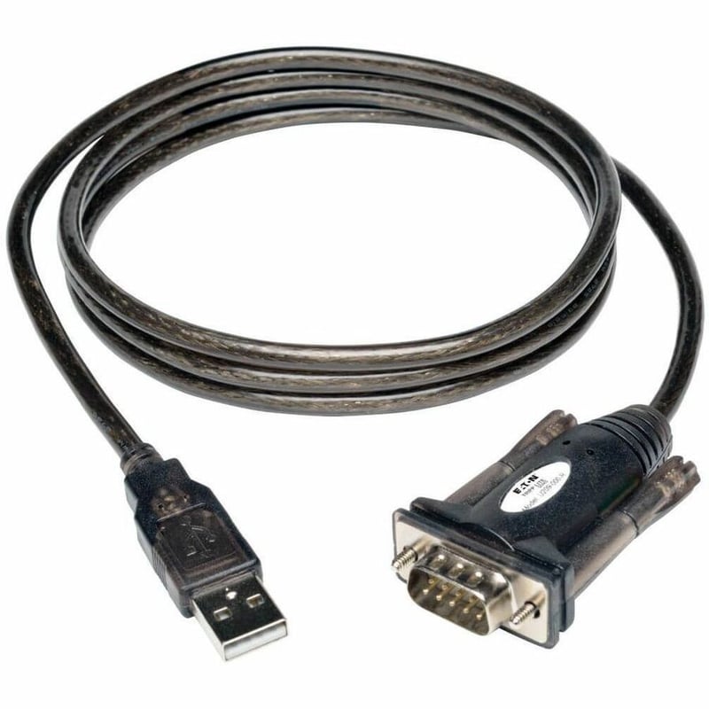 Tripp Lite by Eaton USB-A to RS-232 (DB9) Serial Adapter Cable (M/M) 5 ft. (1.5 m) - Thumbnail 2