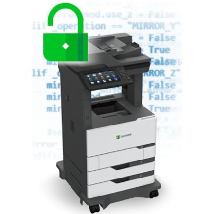 Lexmark MX826ade Laser Multifunction Printer - Monochrome - Thumbnail 2