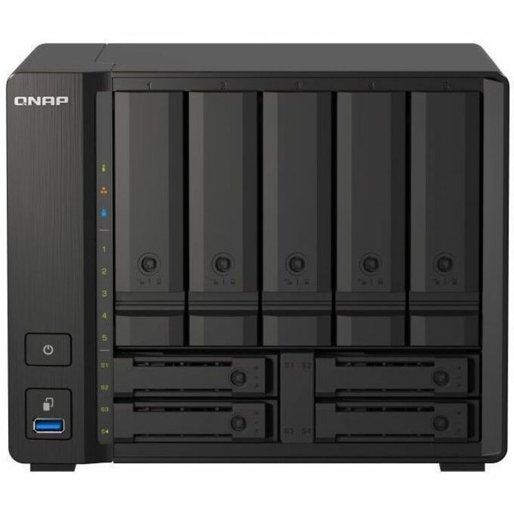 QNAP TS-H973AX-8G-US SAN/NAS Storage System - Thumbnail 3