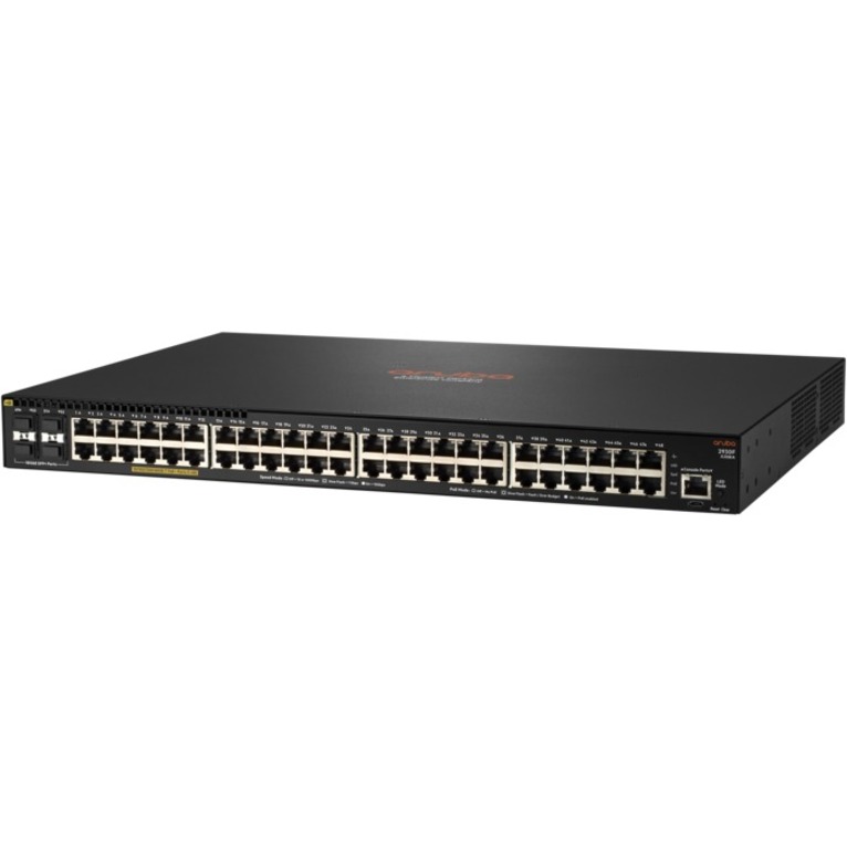 HPE ARUBA 2930F 48G POE+ 4SFP+ SWITCH L3 MANAGED 48 X 10/100/1000 - Thumbnail 2