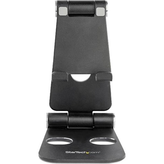 StarTech.com Phone and Tablet Stand - Foldable Universal Mobile Device Holder - Smartphones/Tablets - Adjustable Cell Phone Stand for Desk - Thumbnail 3