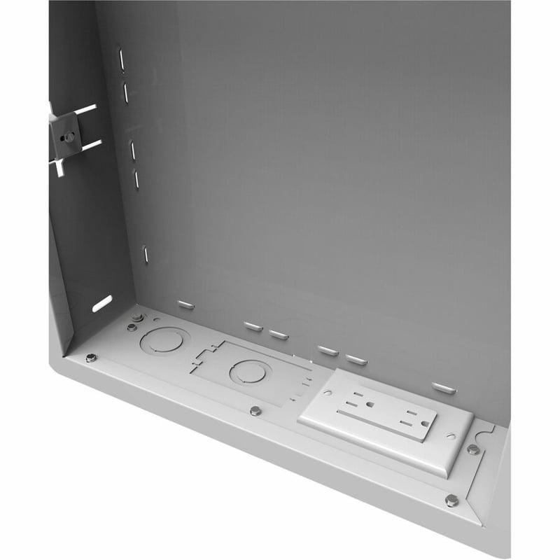 Peerless-AV® 14"x14" In-Wall Box for Recessed Power and AV Components with optional Surge Protector - Thumbnail 2