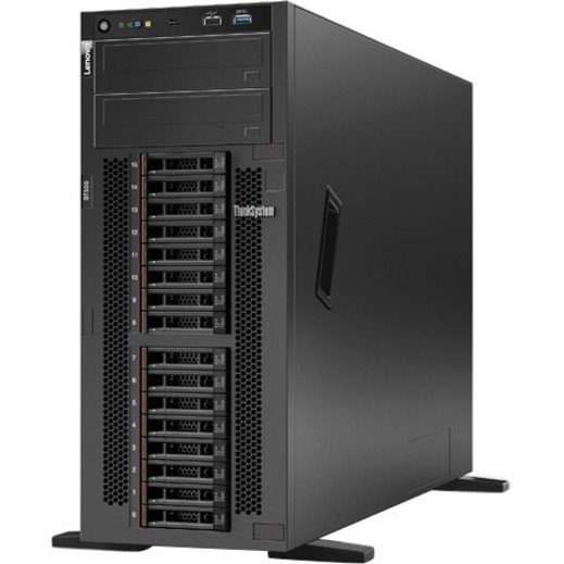Lenovo ThinkSystem ST550 7X10A028NA 4U Tower Server - 1 Xeon Silver 4110 2.10 GHz - 16 GB RAM - 12Gb/s SAS, Serial ATA Controller