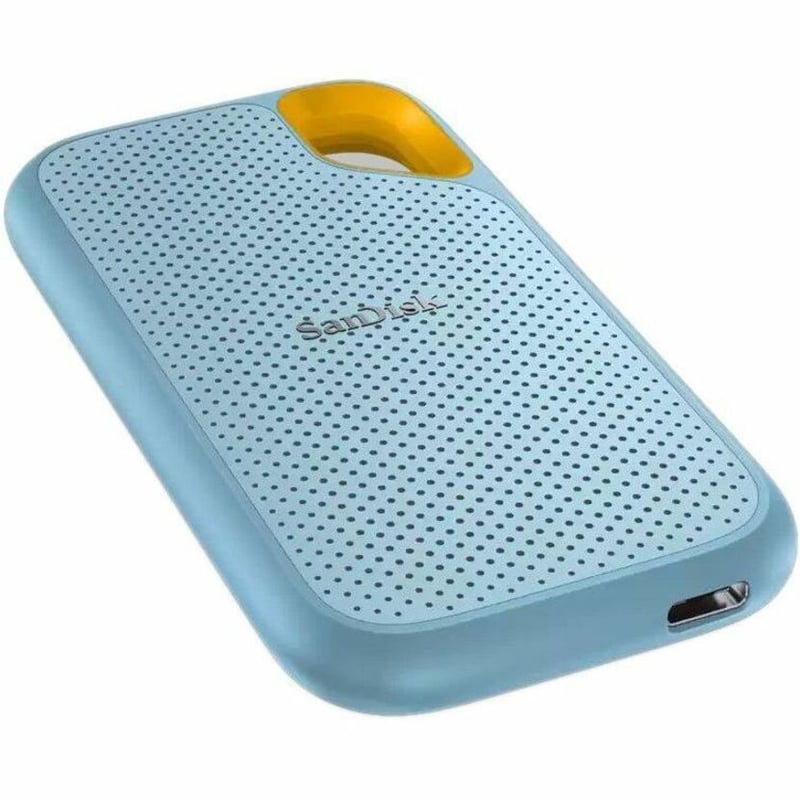 SanDisk Extreme V2 SDSSDE61-2T00-G25B 2 TB Portable Solid State Drive - External - Sky Blue - Thumbnail 3