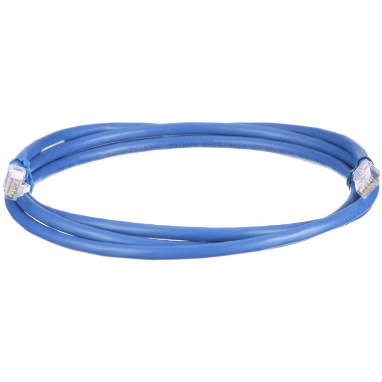 PanNet Cat 6A 24 AWG UTP Copper Patch Cord, 20 ft, Blue - Thumbnail 3