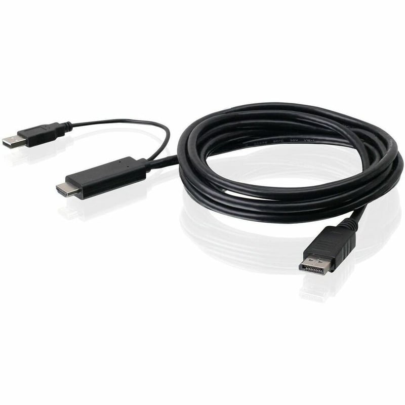 10FT ACTIVE 4K HDMI TO DISPLAYPORT CABLE - Thumbnail 2