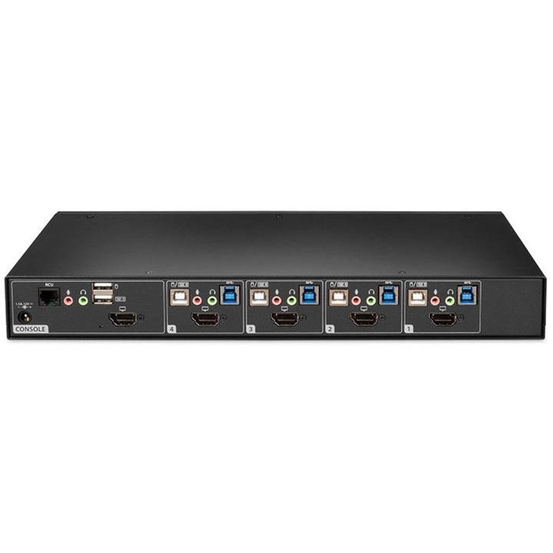 Vertiv Avocent SwitchView Desktop KVM | 4 Port | Single Head | Universal Connector | TAA Compliant - Thumbnail 3