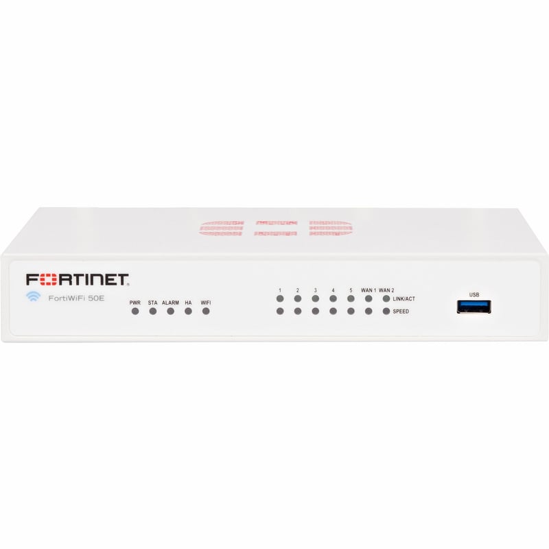 Fortinet FortiWifi FWF-50E Network Security/Firewall Appliance - Thumbnail 1