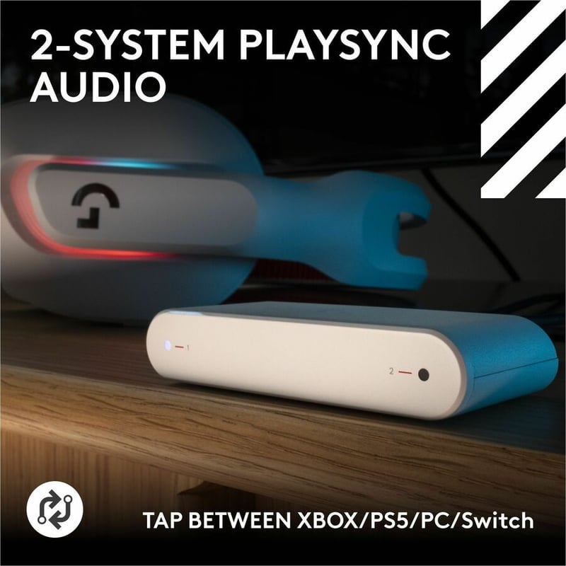 ASTRO A20X WIRELESS HEADSET WHITE - Thumbnail 2