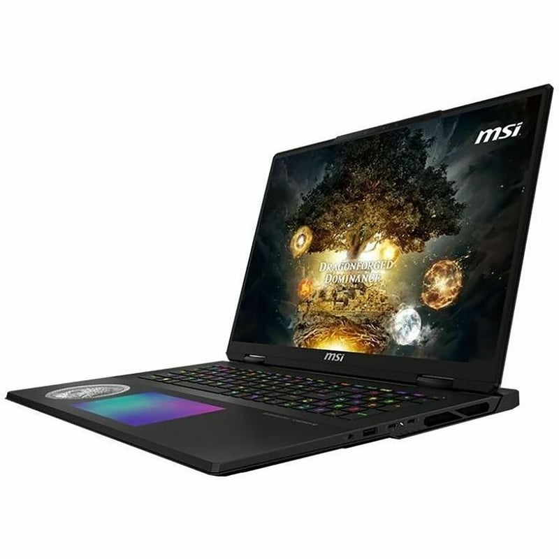MSI Titan 18 HX Dragon Edition Norse Myth A2XW Titan 18 HX Dragon Edition Norse Myth A2XWJG-440US 18" Gaming Notebook - UHD+ - 120 Hz - Intel Core Ultra 9 285HX - 96 GB - 6 TB SSD - Norse Myth Dragon Edition