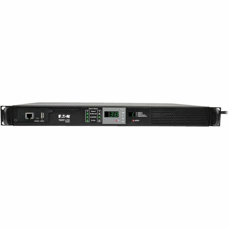 Tripp Lite by Eaton PDU 3.8kW Single-Phase Monitored Automatic Transfer Switch PDU 2 200-240V 16A L6-20P Inputs 1 L6-20R Outlet 1U - Thumbnail 3