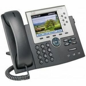 Cisco Unified 7965G IP Phone - Refurbished - Corded - Corded - Wall Mountable - Dark Gray - Thumbnail 1