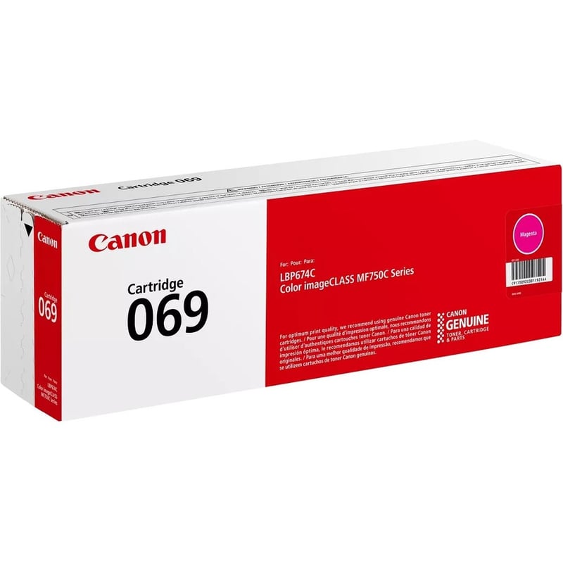 Canon 069 Original Standard Yield Laser Toner Cartridge - Magenta - 1 Pack - Thumbnail 5