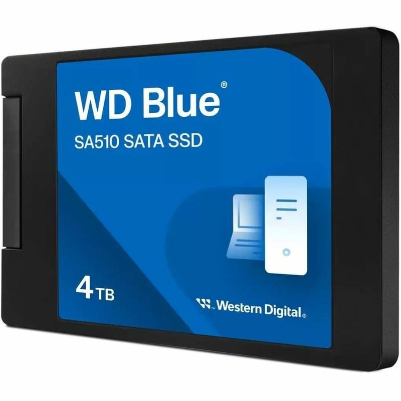 WD Blue SA510 WDS400T3B0A 4 TB Solid State Drive - 2.5" Internal - SATA (SATA/600) - Thumbnail 1