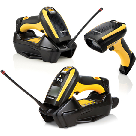 DATALOGIC HANDHELD BARCODE READER 1D LED BLACK YELLOW - Thumbnail 3