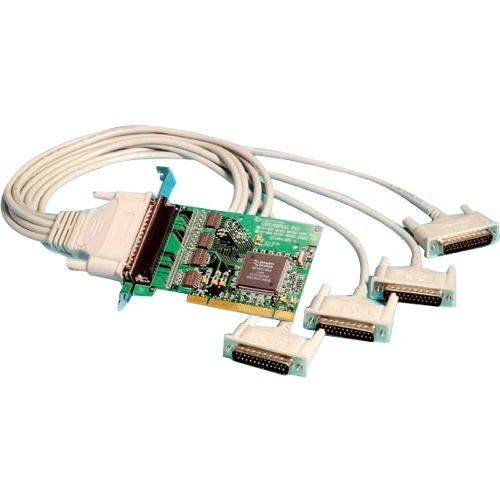 Brainboxes 4 Port RS232 PCI Serial Port Card DB25 - Thumbnail 1
