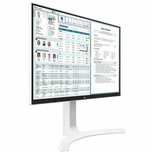 LG 27HJ712C-W 27" Class 4K UHD LCD Monitor - 16:9 - TAA Compliant