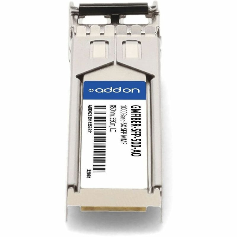 AddOn Sixnet GMFIBER-SFP-500 Compatible TAA Compliant 1000Base-SX SFP Transceiver (MMF, 850nm, 550m, LC) - Thumbnail 4