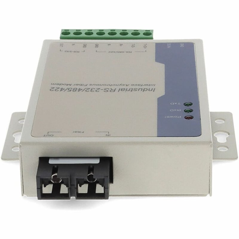 AddOn Serial RS232/RS485/RS422 to Fiber SMF 1310nm 20km SC Serial Media Converter - Thumbnail 4