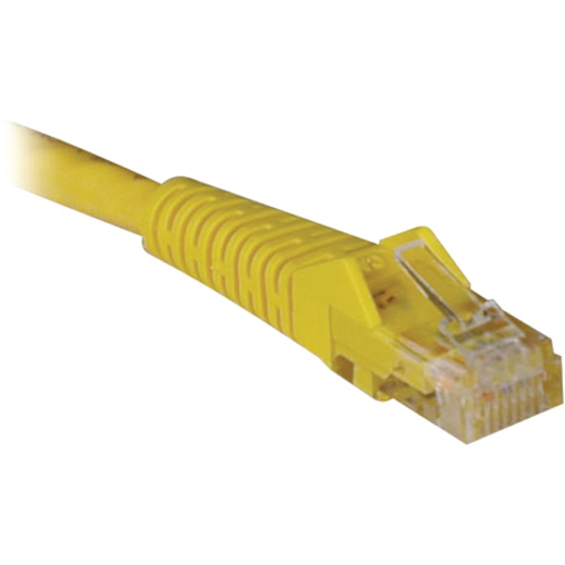 Eaton Tripp Lite Series Cat6 Gigabit Snagless Molded (UTP) Ethernet Cable (RJ45 M/M), PoE, Yellow, 4 ft. (1.22 m) - Thumbnail 2