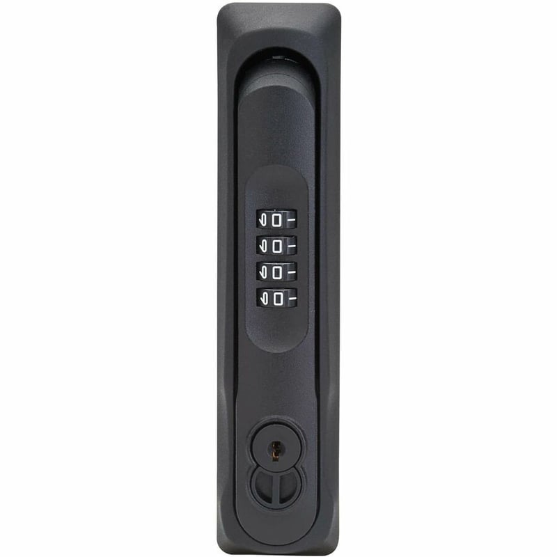 Eaton Tripp Lite Series SmartRack Locking Door Handle for Server Rack Cabinets - Front and Back Doors, 4-Digit Combination Lock, SFIC Lock Core, 2 Keys