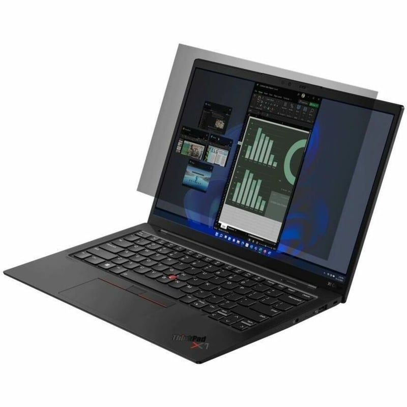 Targus Privacy Screen for Lenovo P14s / Carbon X1 G9 / G10 14-inch Laptop Transparent, Tinted - Thumbnail 3