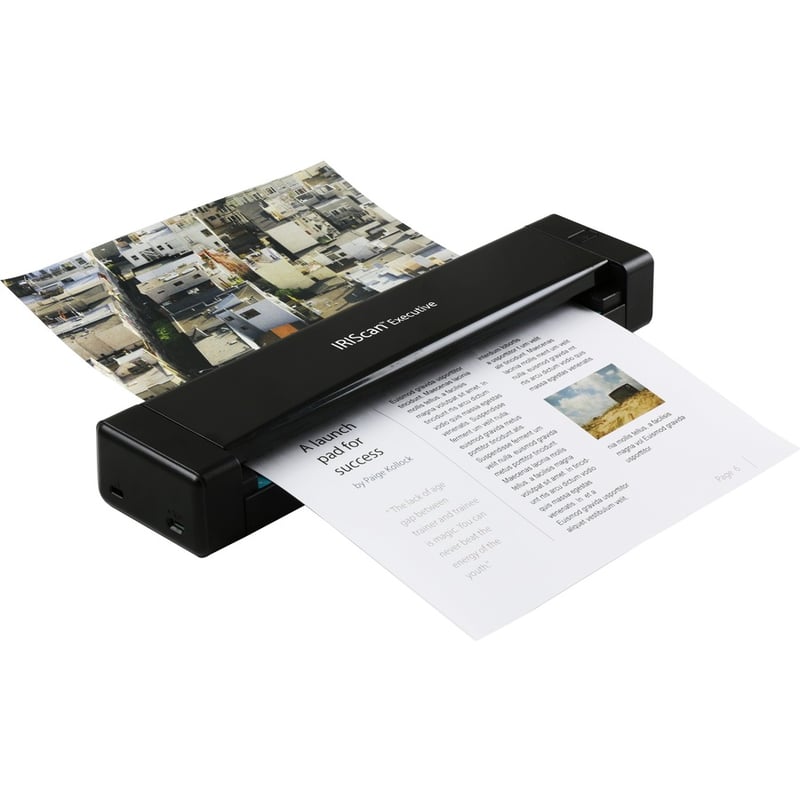 IRIS Iriscan Executive 4-The Ultimate Portable Duplex Scanner - Thumbnail 3