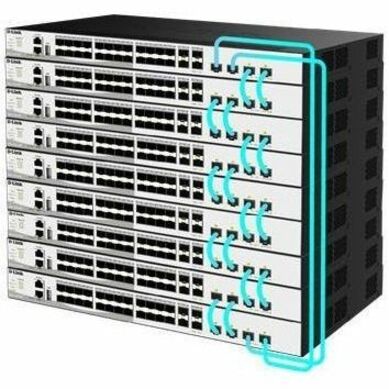 28 PORT SFP+ SWITCH FULLY MANAGED 24 X 10G SFP+ 4 X SFP28 - Thumbnail 5