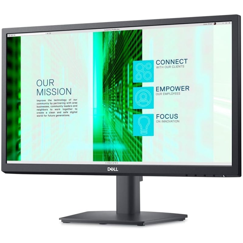 Dell E2223HV 22" Class Full HD LCD Monitor - 16:9 - Black - Thumbnail 3