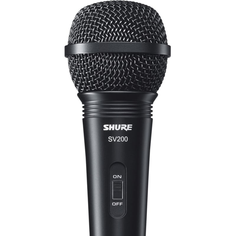 Shure SV200-W Wired Dynamic Microphone - Thumbnail 2