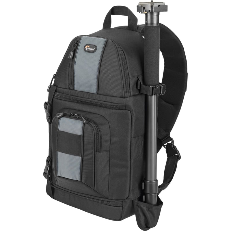 Lowepro SlingShot 302 Carrying Case (Sling) Camera, Lens, Camera Flash, Accessories, Monopod, Tripod - Black - Thumbnail 3