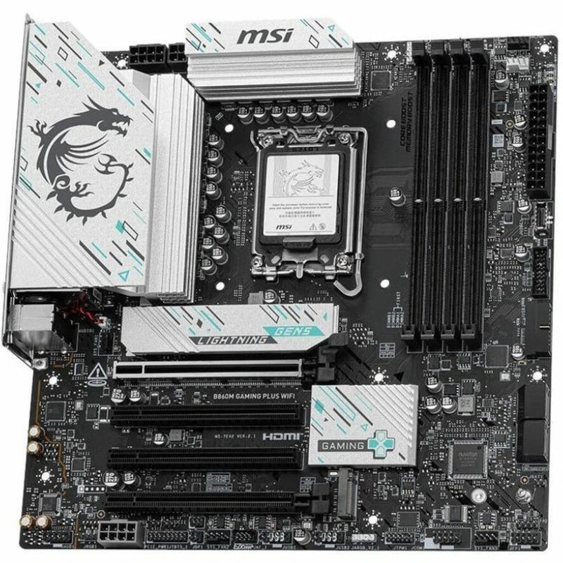 B860M GAMING PLUS WIFI GAMING MOTHERBOARD - Thumbnail 3