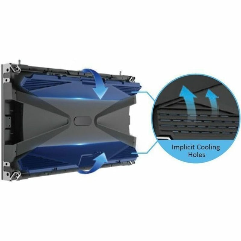 INDOOR LED CABINET 1.2MM PIXEL COB 600NITS 3840 RR 8000:1 IP30 - Thumbnail 2