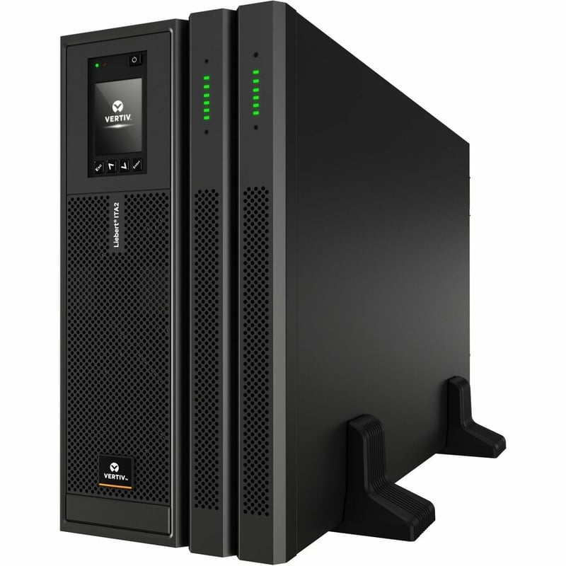 Vertiv Liebert ITA2 UPS 10kVA/10kW; 208/120VAC (220/127VAC) - 3-phase 4 Wire with SNMP card, 1 pair of ITA2 Li-ion battery (ITA2LI-10KRT2085UN) - Thumbnail 2