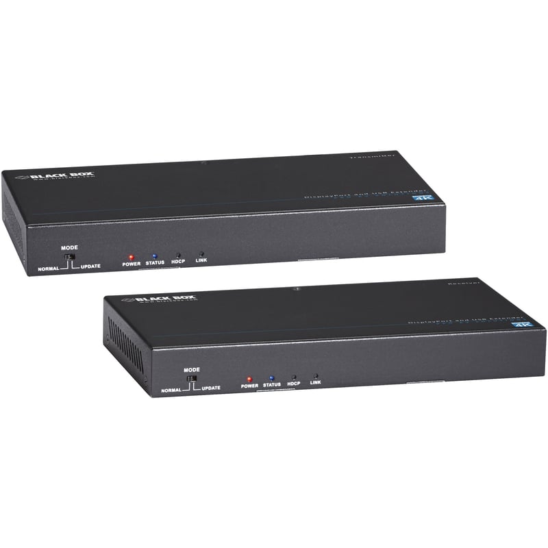 Black Box 4K USB 2.0 RS-232 Audio Video Extender DisplayPort - Thumbnail 1